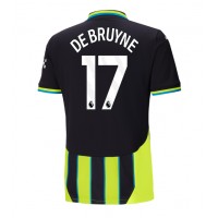 Camisa de Futebol Manchester City Kevin De Bruyne #17 Equipamento Secundário 2024-25 Manga Curta